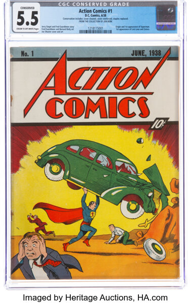 Rare Superman Comic Books in June Auction – Superman Homepage